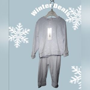 DKNY Blue Patterned Fabric